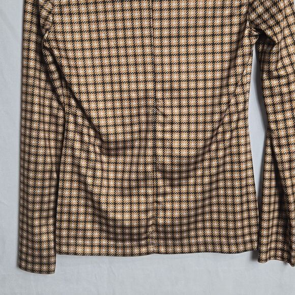 ROKH.. mask, houndstooth, turtleneck top.. - Picture 9 of 14